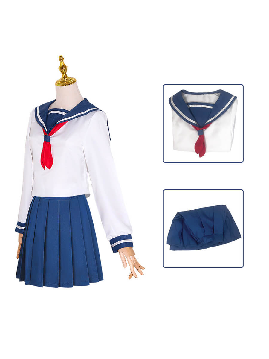Japanese Anime Role Play Outfit - Premium JK Schoolgirl Uniform Blesssafe