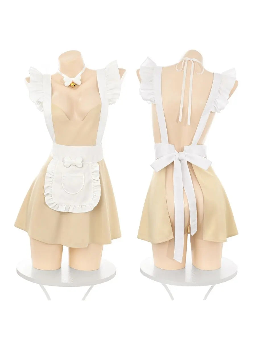 Doggie Maid-Style Cosplay Costume Dress Set Blesssafe