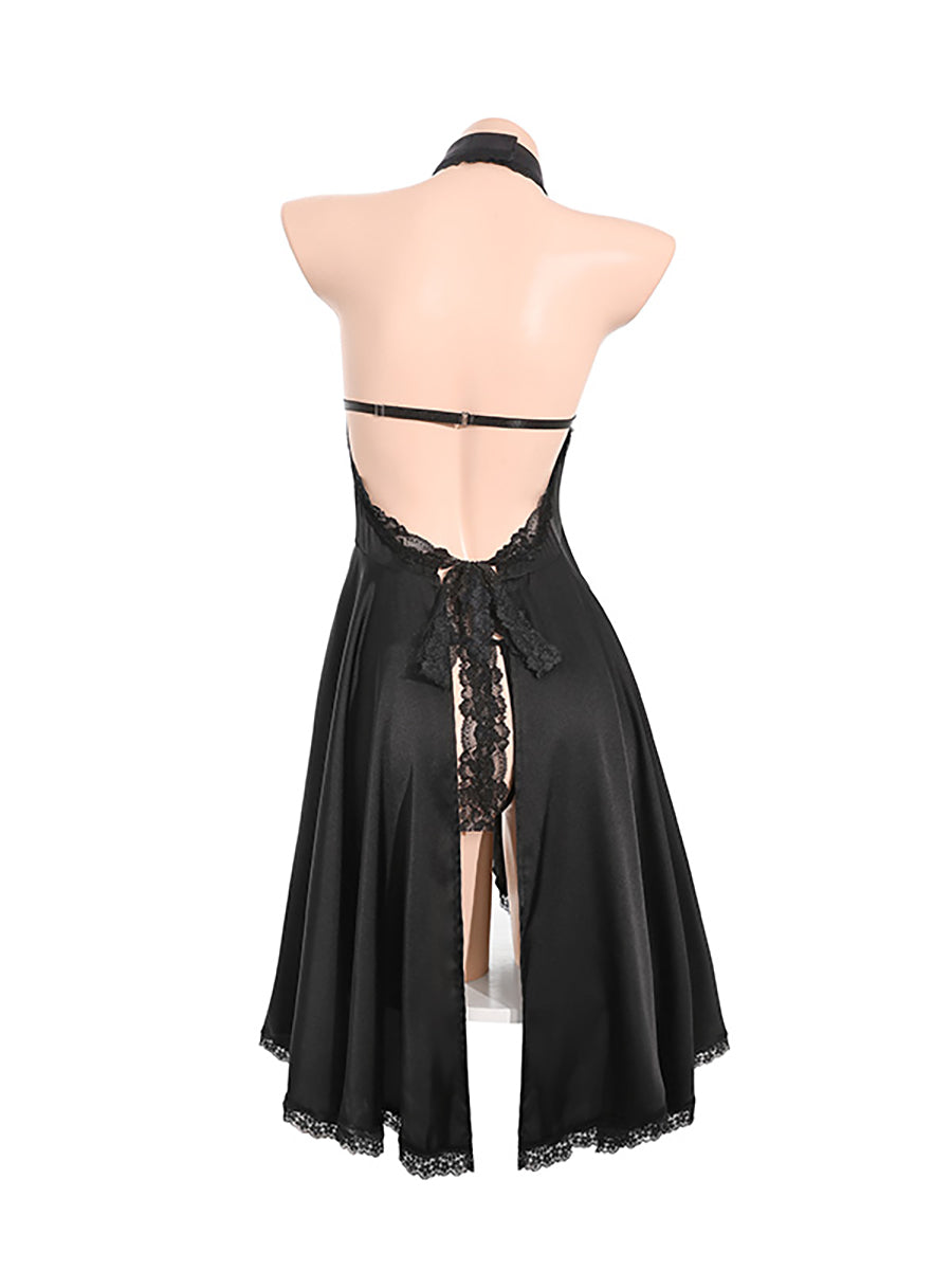 Angel Devil Lingerie Horn Dress Cosplay