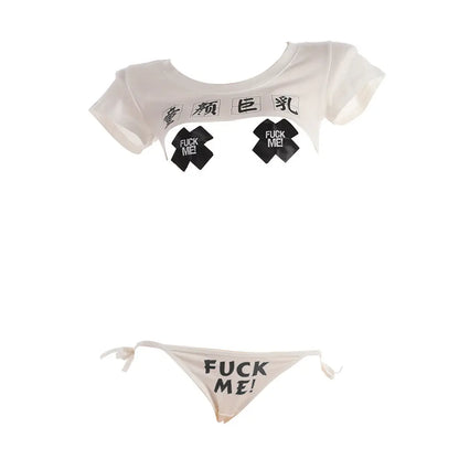 Japanese Anime Succubus Cosplay Bikini Set blesssafe