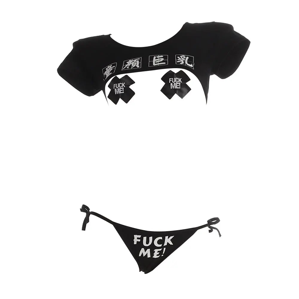 Japanese Anime Succubus Cosplay Bikini Set blesssafe