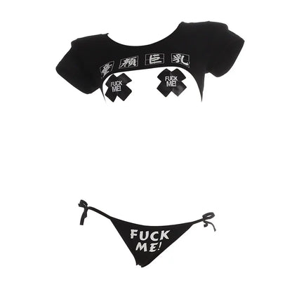 Japanese Anime Succubus Cosplay Bikini Set blesssafe
