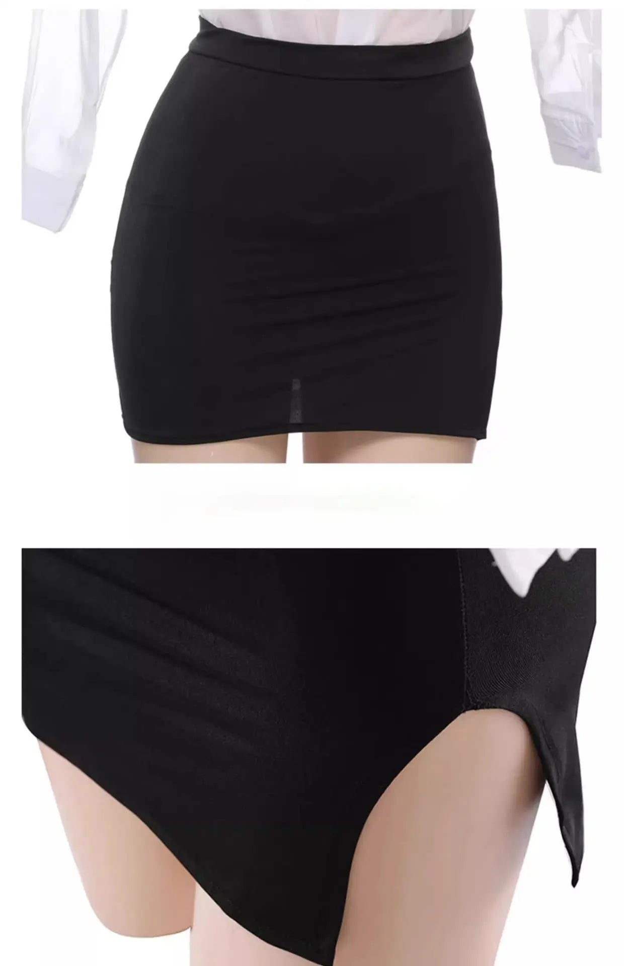Plus-Size Secretary Uniform blesssafe