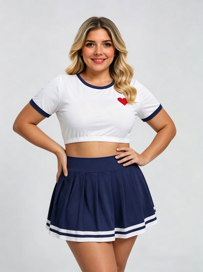 Plus Size Anime Gym Uniform - Curvy Japanese Bloomer Costume Blesssafe