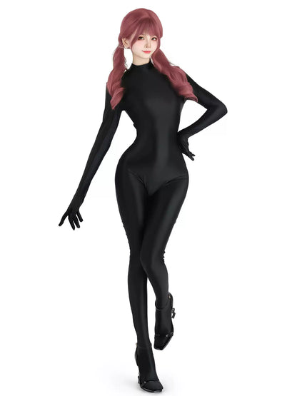 Floating Light Oil-Shiny Full Body Jumpsuit - Exotic Wear BLESSSAFE