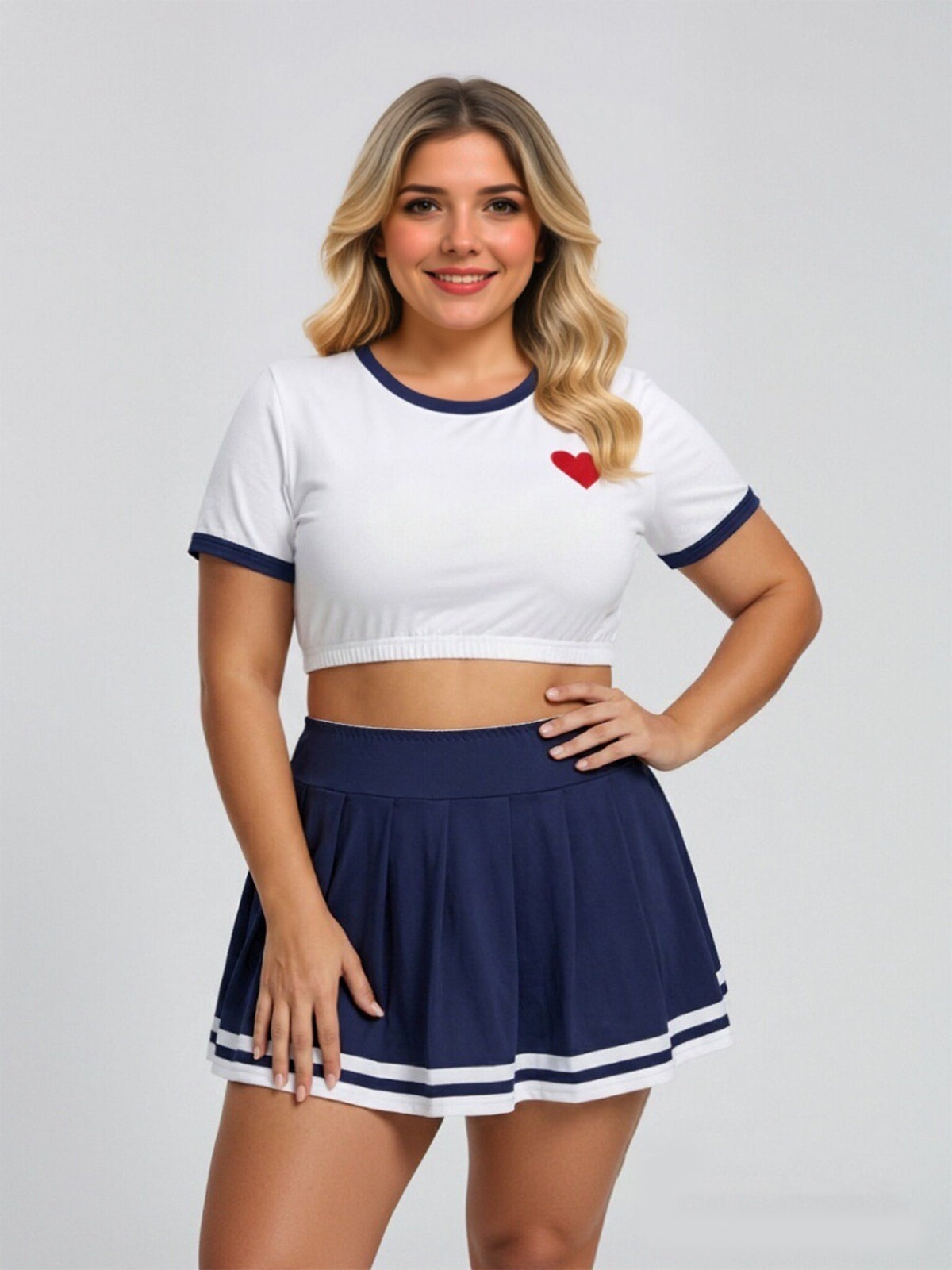 Plus Size Anime Gym Uniform - Curvy Japanese Bloomer Costume Blesssafe