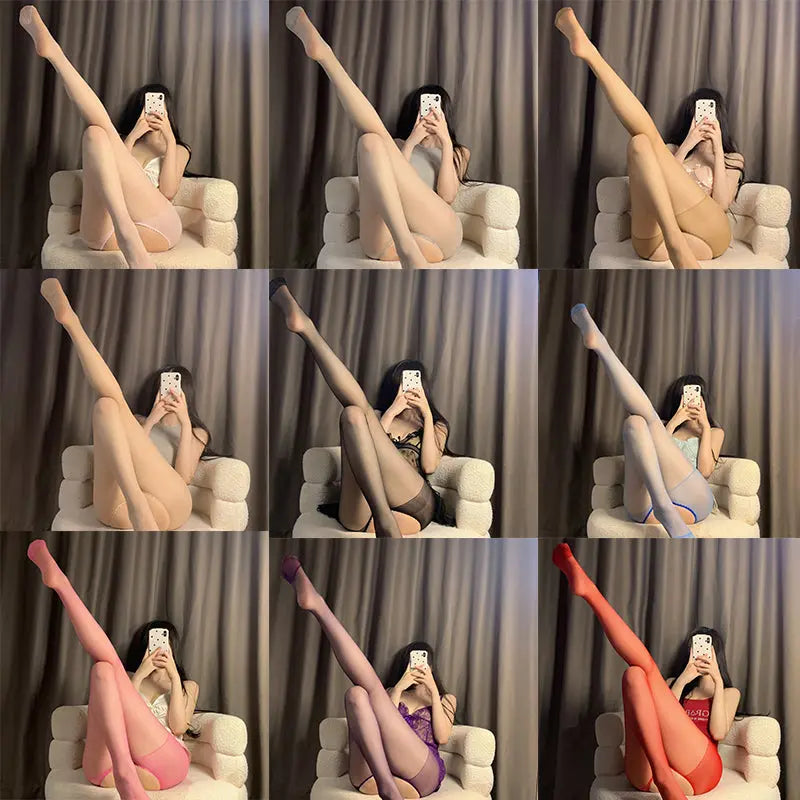 Convenient Open-Crotch Pantyhose blesssafe