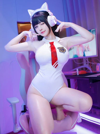 Anime School Girl Cosplay Costume - Cute Preppy Sailor Seifuku Blesssafe