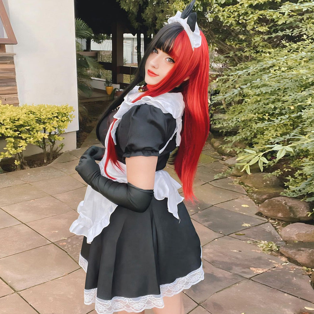 Neko Maid Cosplay Costume Lolita Fancy Dress Set Blesssafe