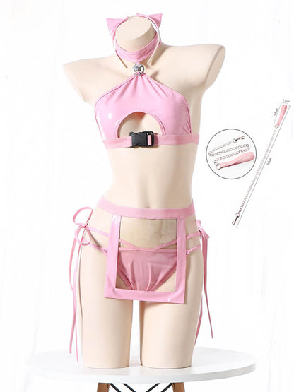 Anime Succubus Maid Cosplay Lingerie Uniform Set Blesssafe