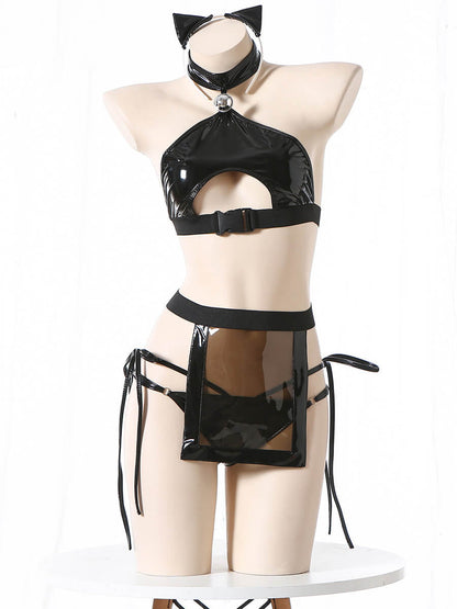 Anime Succubus Maid Cosplay Lingerie Uniform Set Blesssafe