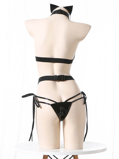 Anime Succubus Maid Cosplay Lingerie Uniform Set Blesssafe