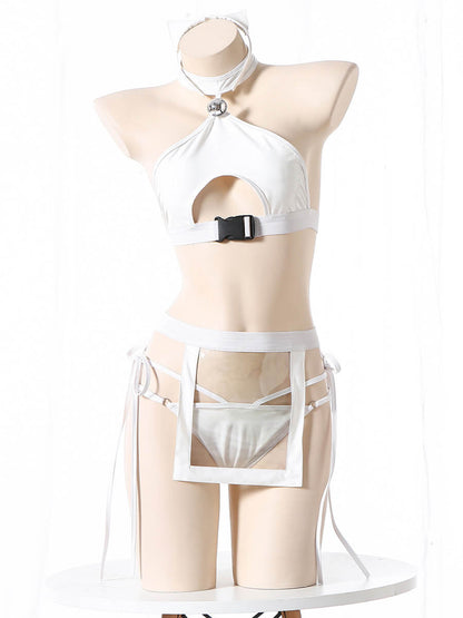 Sexy Maid Succubus Lingerie Cosplay Set