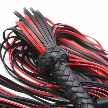 Faux Leather Lingerie Cosplay Crop Whip