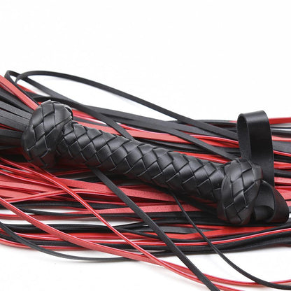 Faux Leather Lingerie Cosplay Crop Whip
