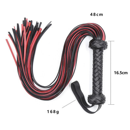 Faux Leather Lingerie Cosplay Crop Whip