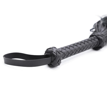 Faux Leather Lingerie Cosplay Crop Whip