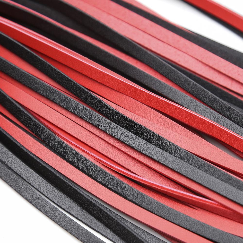 Faux Leather Lingerie Cosplay Crop Whip