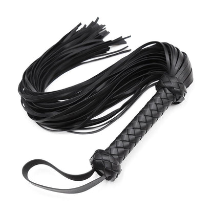 Faux Leather Lingerie Cosplay Crop Whip