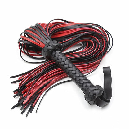 Faux Leather Lingerie Cosplay Crop Whip