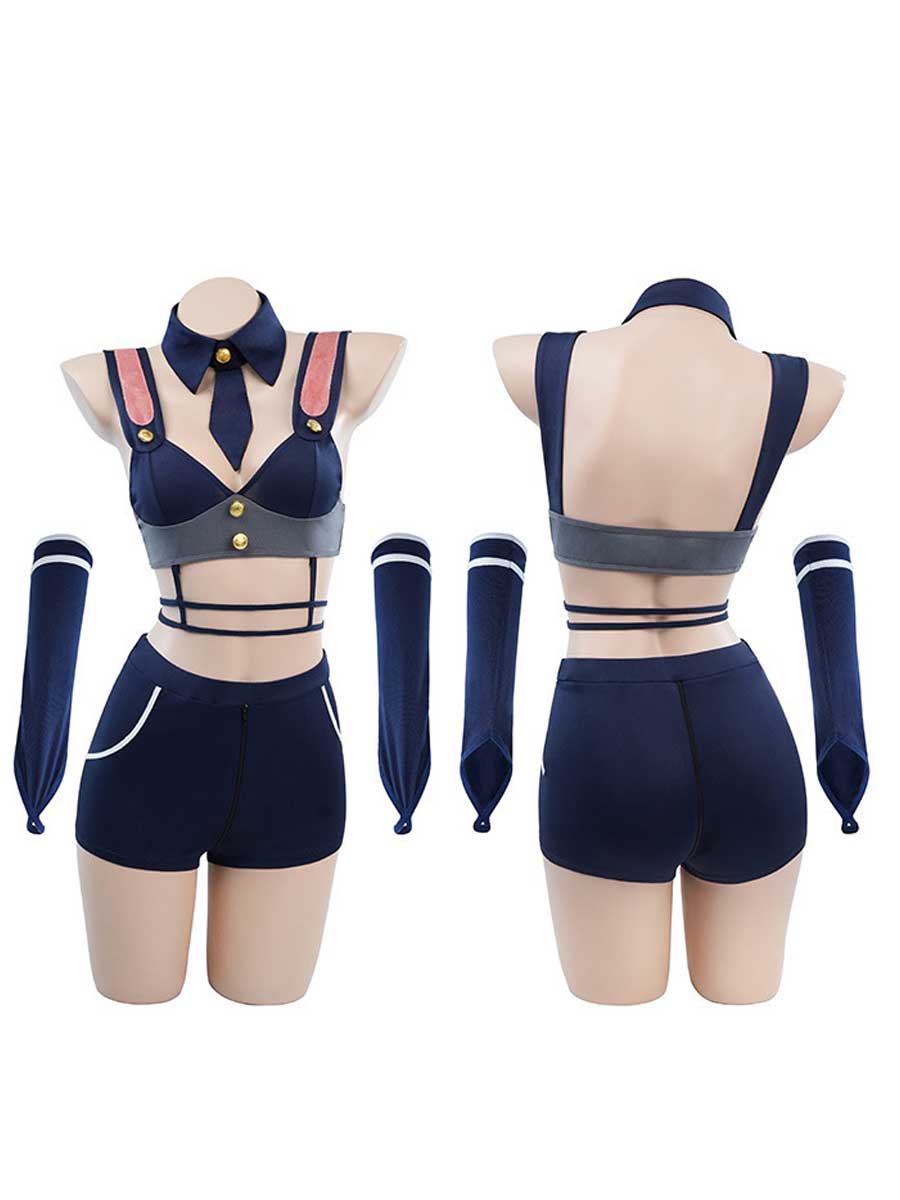 Anime Bunny Judy Costume - Sexy Cop Officer Cosplay Set blesssafe