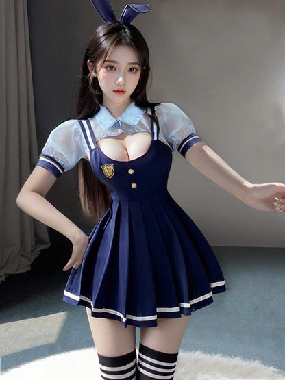 Anime Police Bunny Costume - Sexy Officer Roleplay Outfit blesssafe