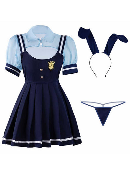 Anime Police Bunny Costume - Sexy Officer Roleplay Outfit blesssafe