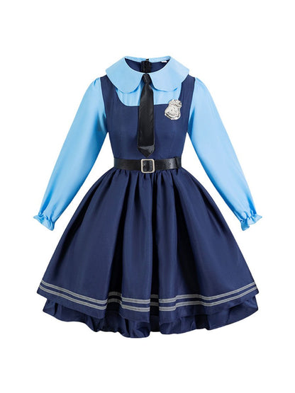Cute Police Bunny Outfit - Anime Cop Officer Uniform Set blesssafe