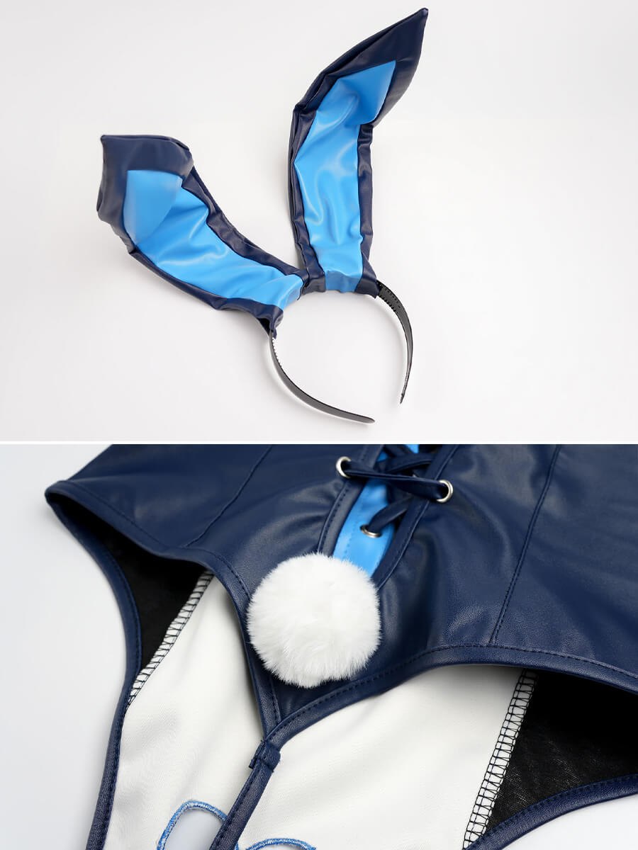 Anime Bunny Cop Cosplay Costume - Sexy Law Enforcer Outfit blesssafe