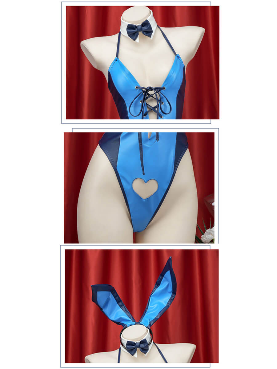 Anime Bunny Cop Cosplay Costume - Sexy Law Enforcer Outfit blesssafe