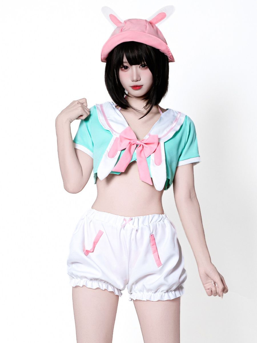 Kawaii Bunny Sailor Cosplay Outfit - School Uniform Anime Costume blesssafe