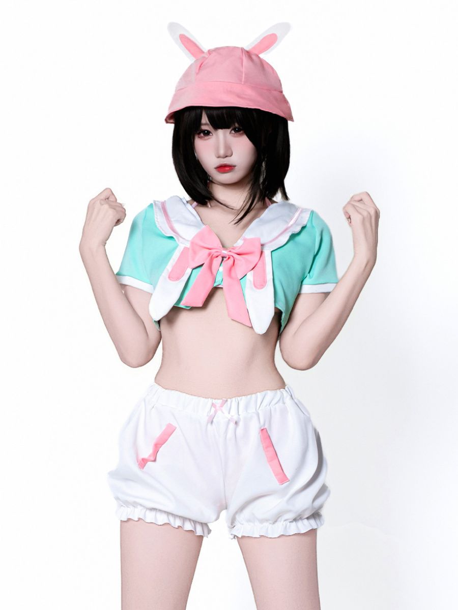 Kawaii Bunny Sailor Cosplay Outfit - School Uniform Anime Costume blesssafe