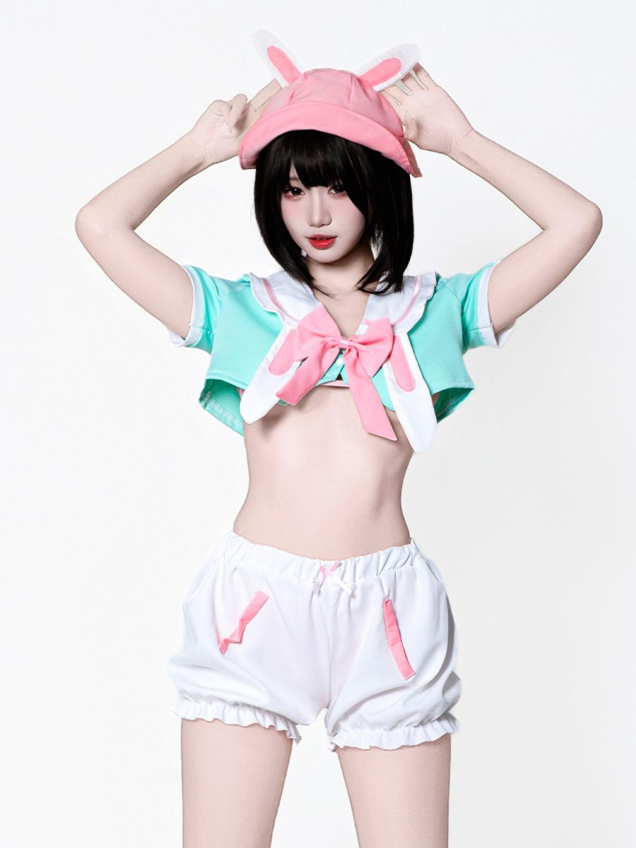 Kawaii Bunny Sailor Cosplay Outfit - School Uniform Anime Costume blesssafe