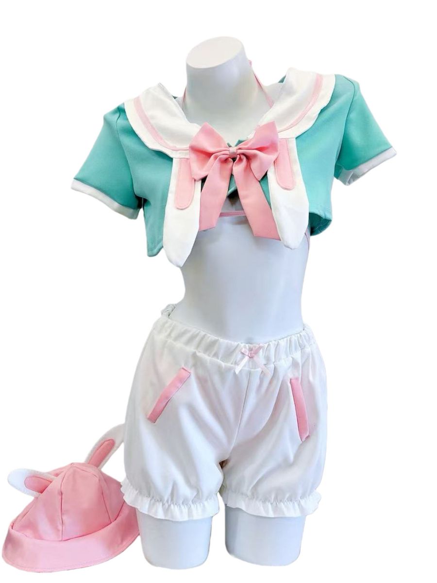 Kawaii Bunny Sailor Cosplay Outfit - School Uniform Anime Costume blesssafe