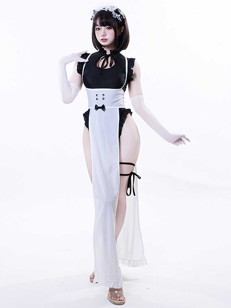 Sweet Anime House Maid Cosplay Outfit Set Blesssafe