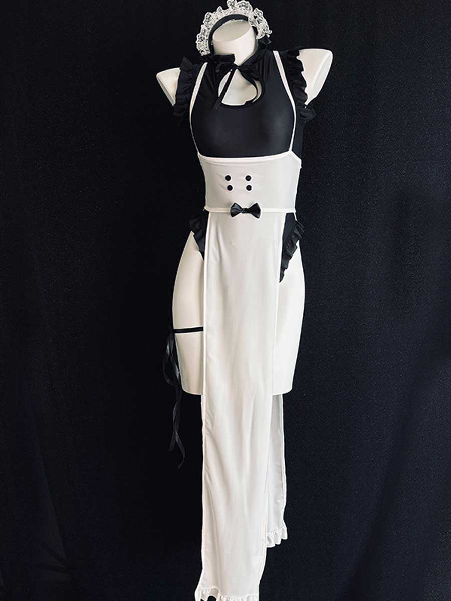 Sweet Anime House Maid Cosplay Outfit Set Blesssafe