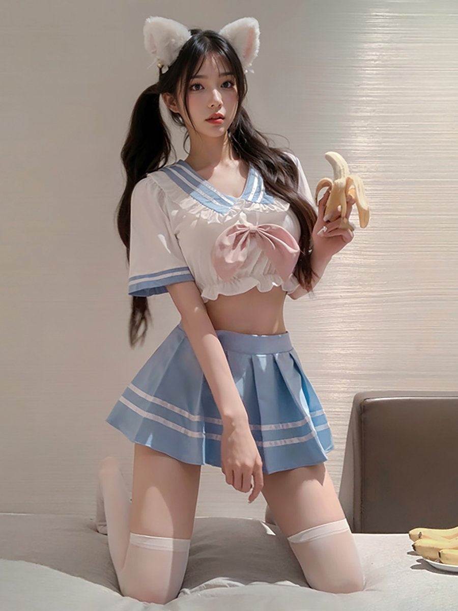 Japanese Style School Uniform - Classic Pleated JK Seifuku Set Blesssafe