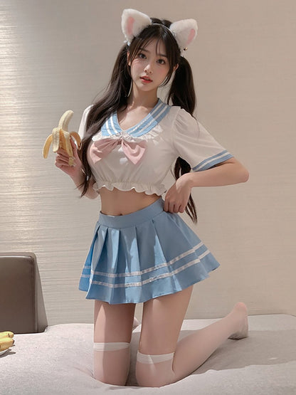 Japanese Style School Uniform - Classic Pleated JK Seifuku Set Blesssafe