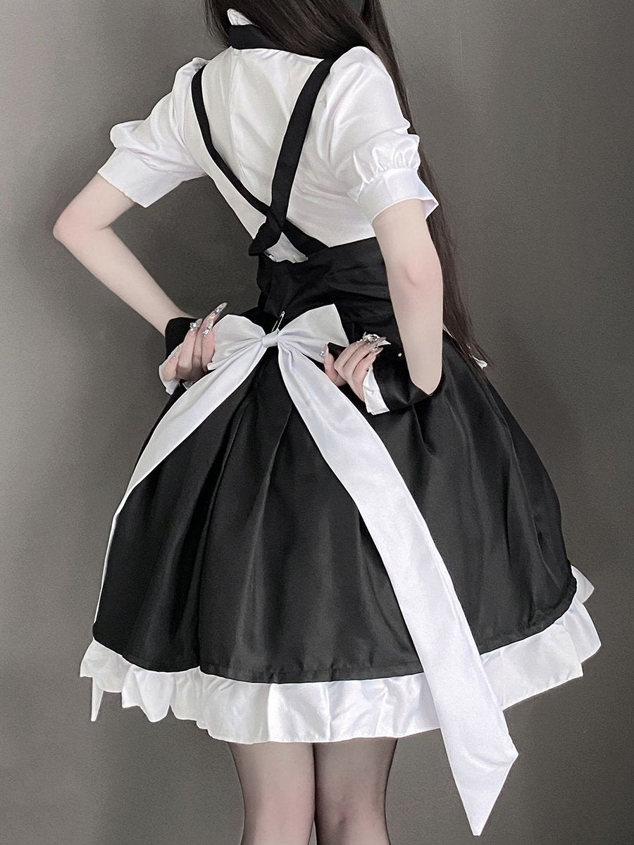 Japanese Maid Cosplay Costume Outfit Set Blesssafe