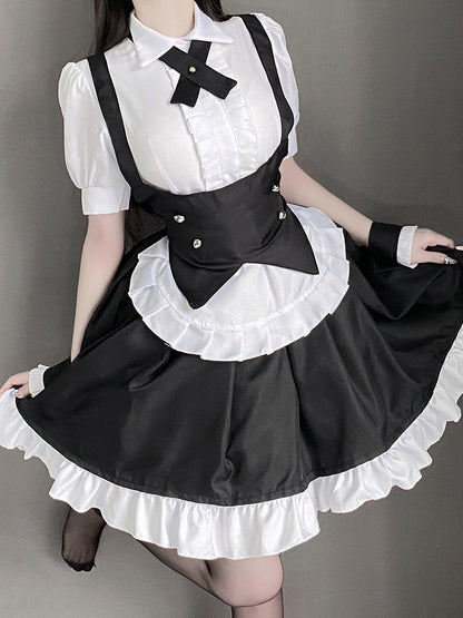 Japanese Maid Cosplay Costume Outfit Set Blesssafe