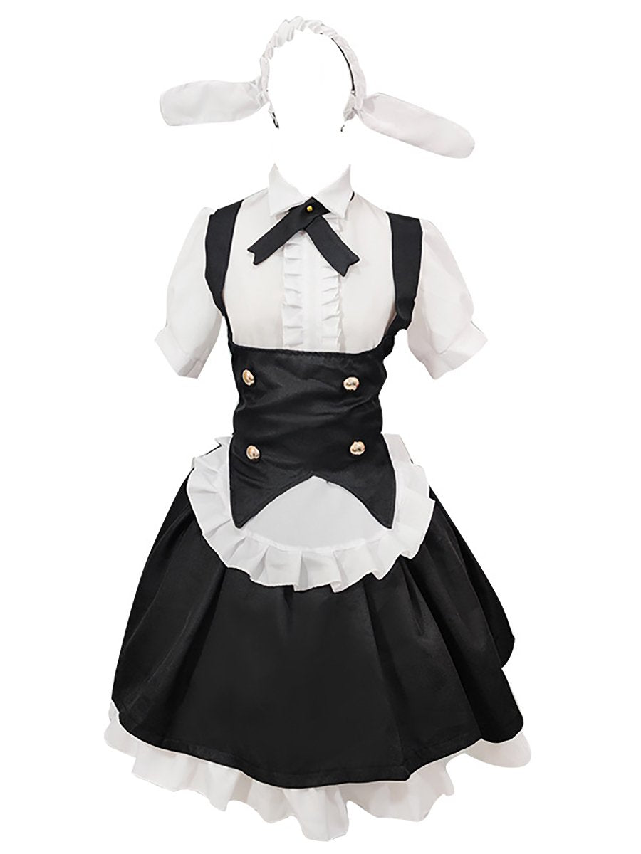 Japanese Maid Cosplay Costume Outfit Set Blesssafe