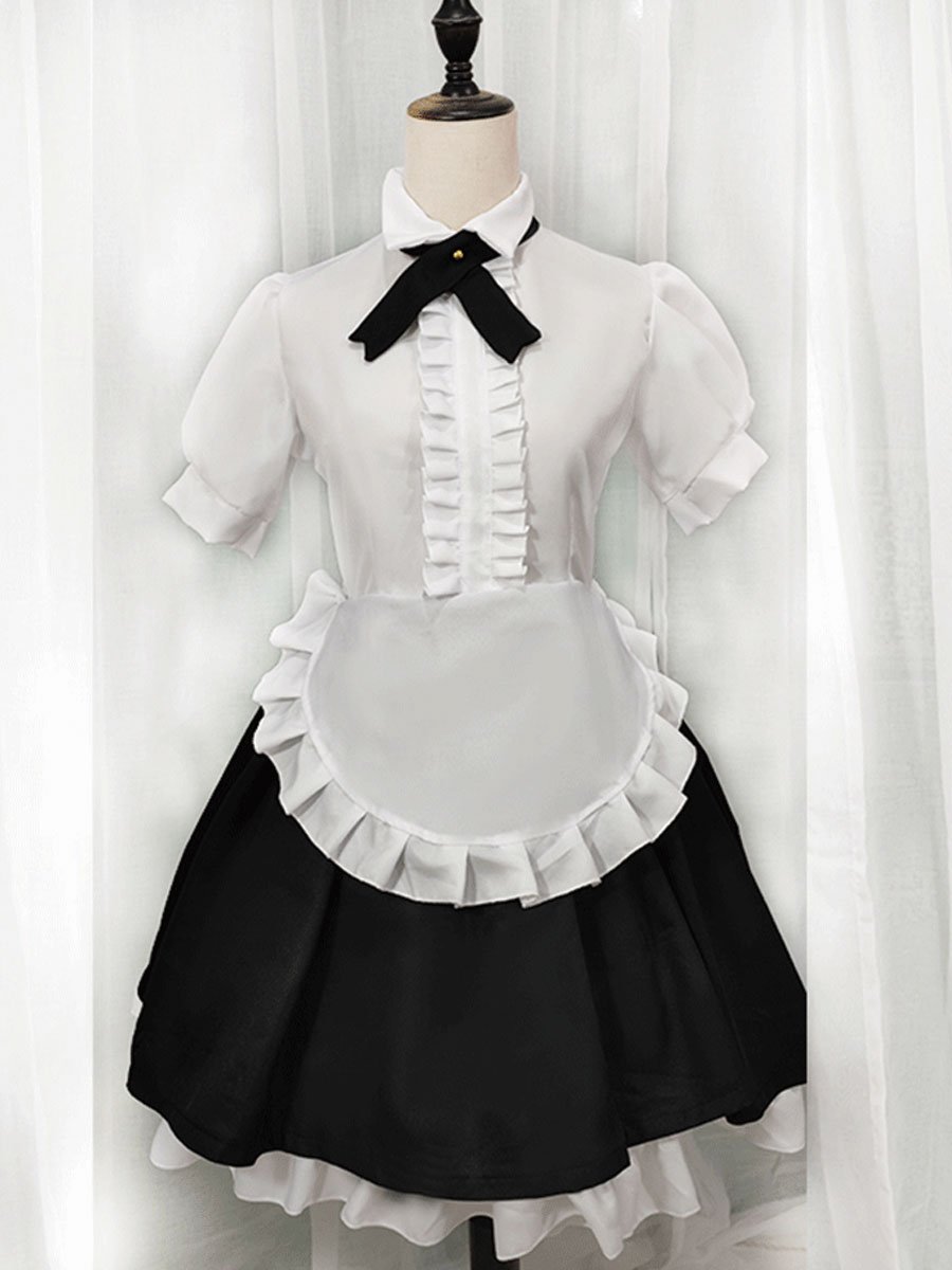 Japanese Maid Cosplay Costume Outfit Set Blesssafe