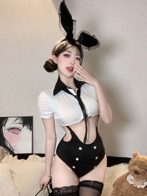 Reverse Bunny Cosplay Outfit - Exotic Anime Bikini Costume blesssafe