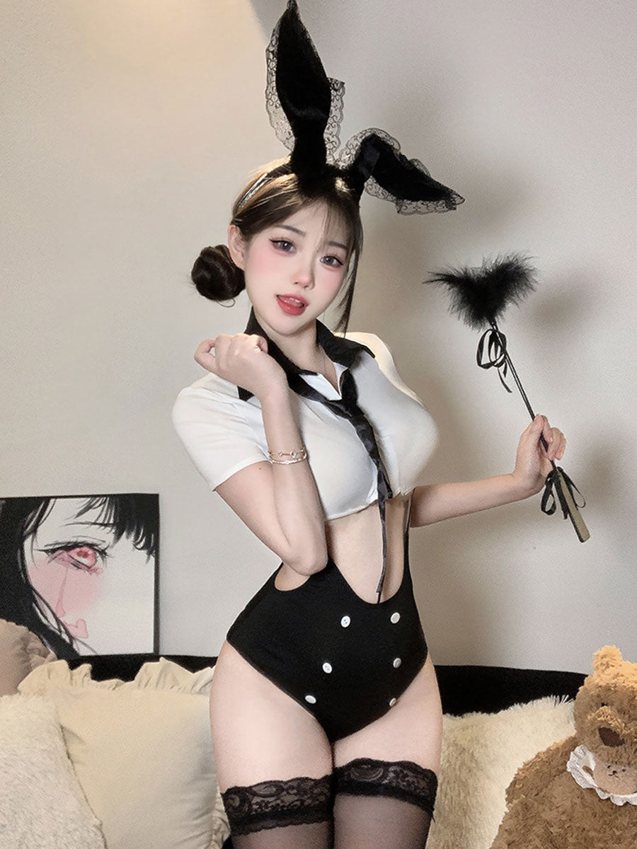 Reverse Bunny Cosplay Outfit - Exotic Anime Bikini Costume blesssafe