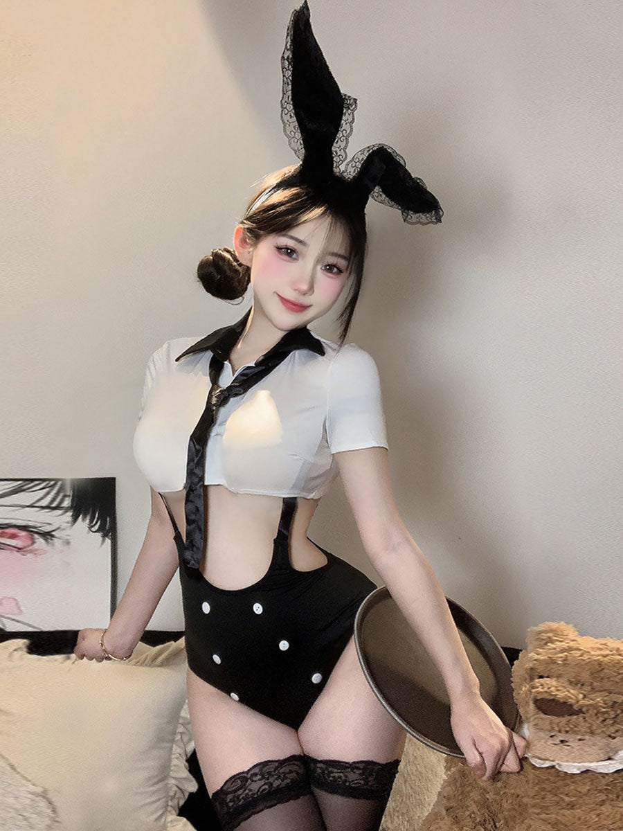 Reverse Bunny Cosplay Outfit - Exotic Anime Bikini Costume blesssafe