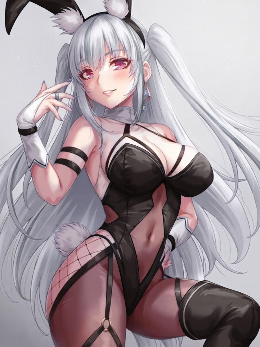 Anime Bunny Girl Costume - Premium Otaku Cosplay Bodysuit blesssafe