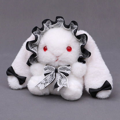 Plush Lolita Bunny Bag Crossbody Lace Bowkont Rabbit Handbag for Easter blesssafe