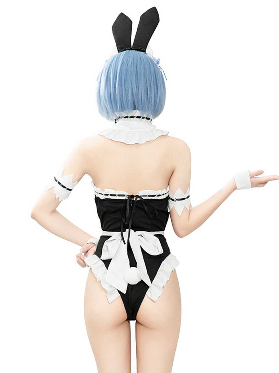 Anime Bunny Maid Outfit - Cute Sweet Lolita Servant Costume blesssafe