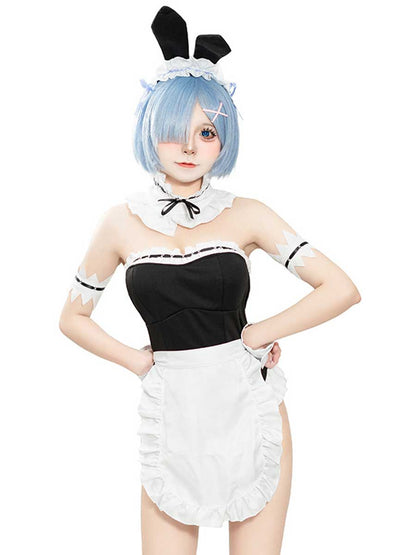 Anime Bunny Maid Outfit - Cute Sweet Lolita Servant Costume blesssafe