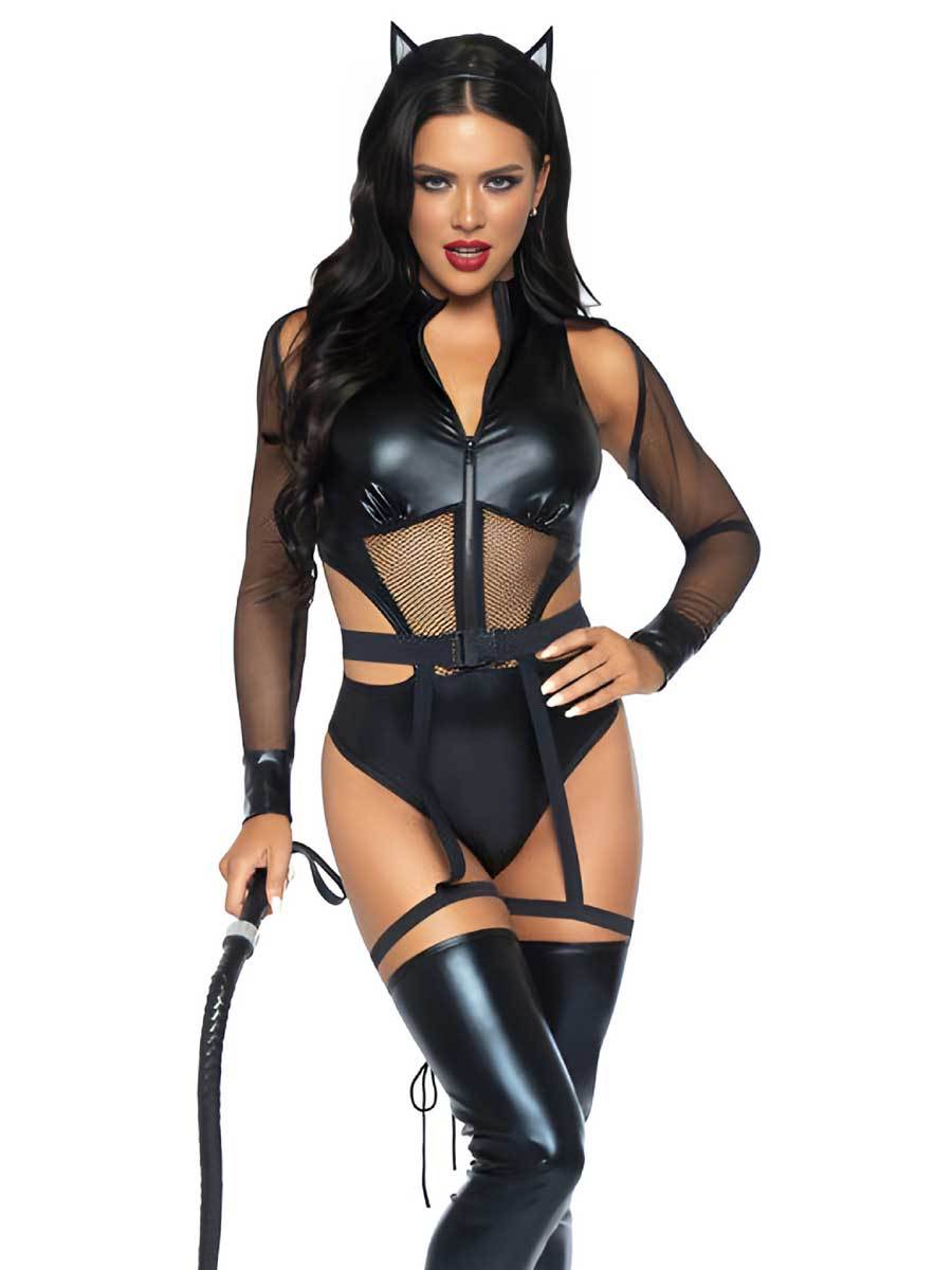 Kinky Cat Cosplay Lingerie Set blesssafe